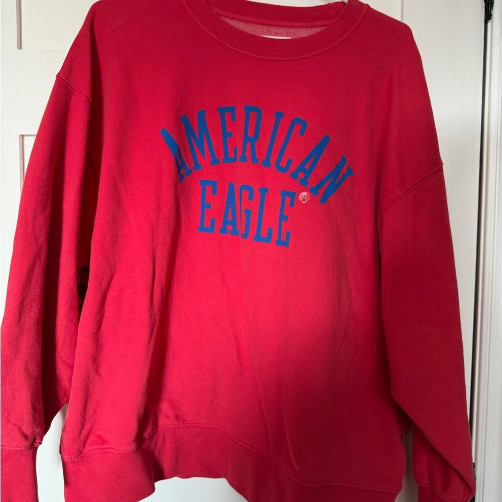 American Eagle Outfitters Red Sweatshirt